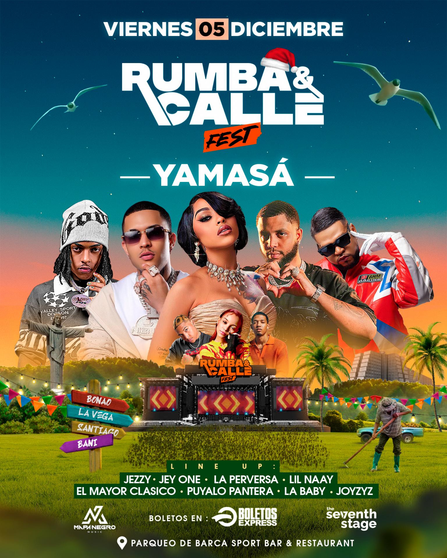 Buy tickets for RUMBA & CALLE FEST - YAMASÁ RUMBA & CALLE FEST - YAMASÁ