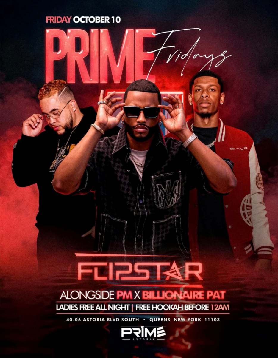 Prime Fridays at Prime Astoria – October 10th | Astoria #1 Party in Queens
