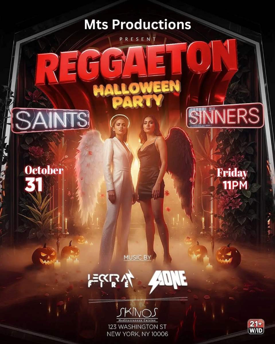 Skinos NYC Halloween Party 2025: Saints & Sinners Night