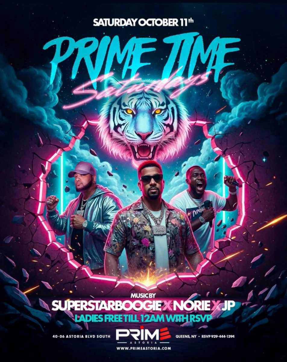 Buy tickets for Primetime Saturdays at Prime Astoria – October 11th Primetime Saturdays at Prime Astoria – October 11th