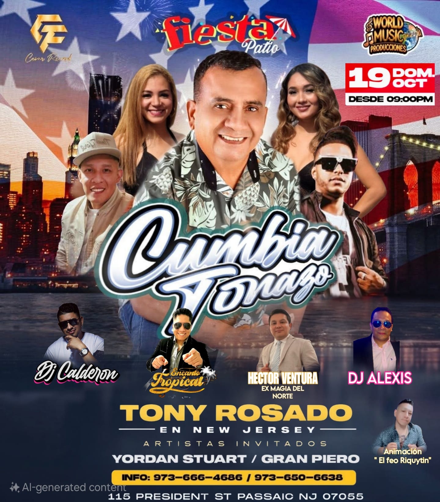 Tony Rosado en New Jersey
