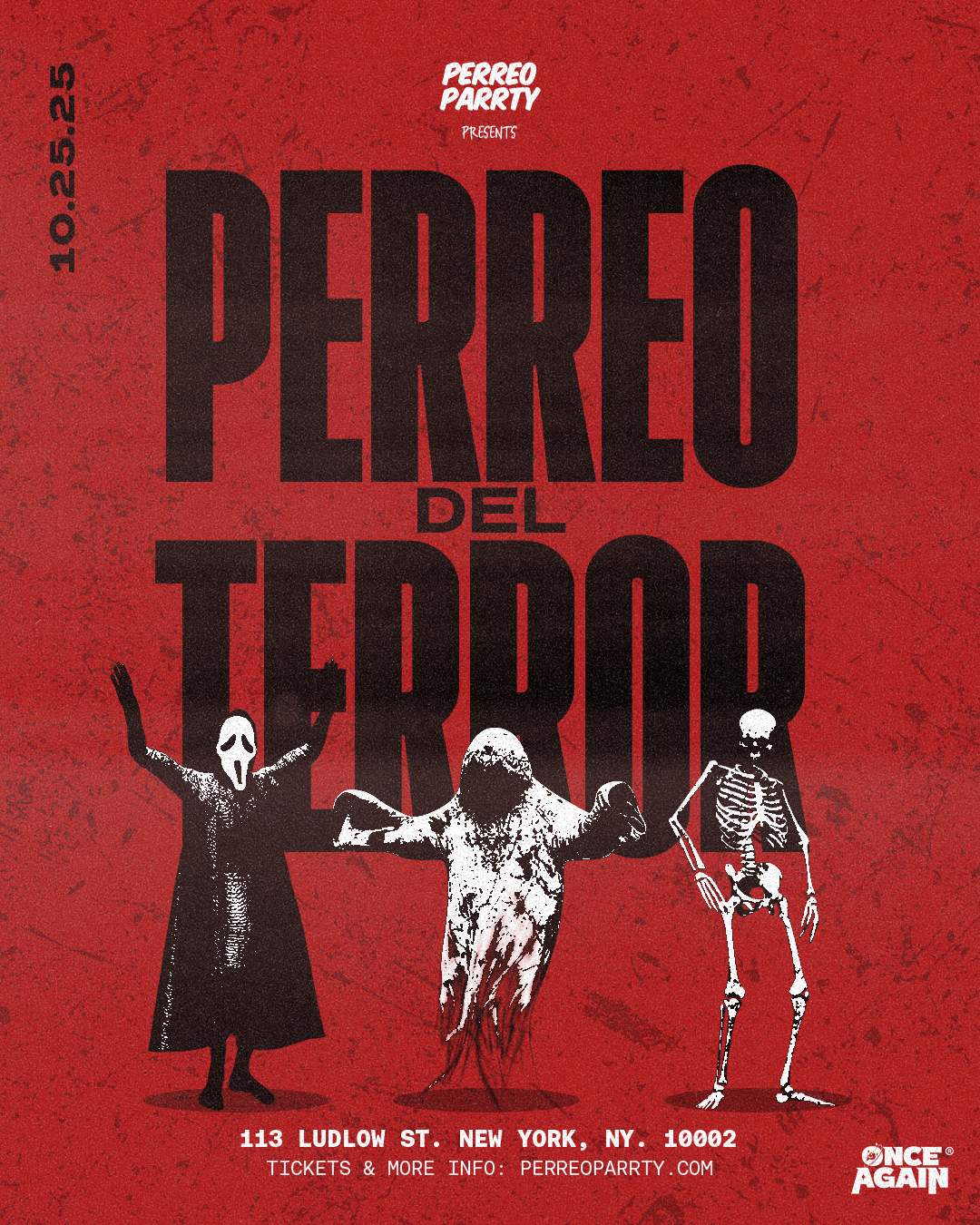 Perreo Del Terror - Halloween Dance Party in NYC - Reggaeton LES (21+)