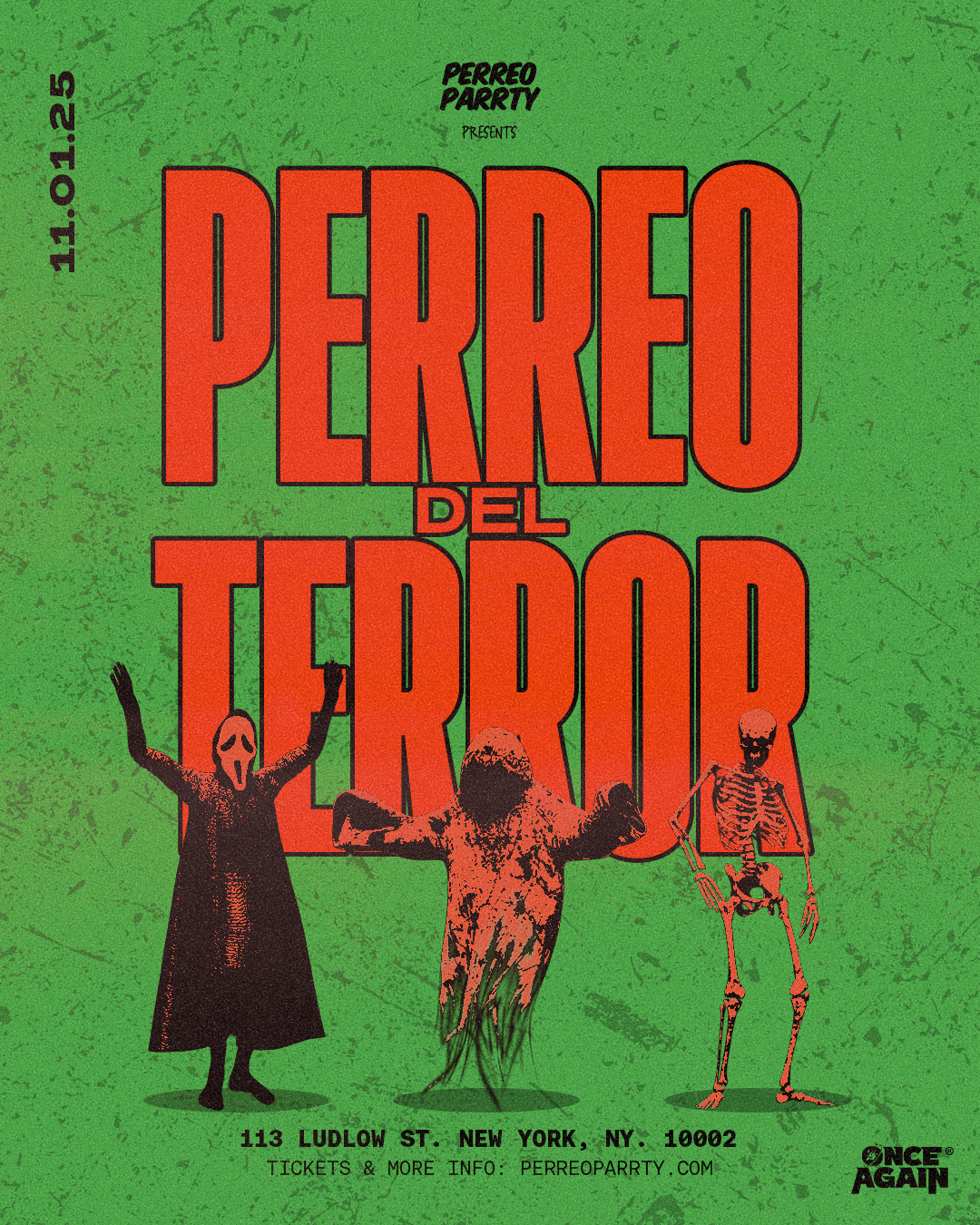 Perreo Del Terror  2 - Halloween Dance Party in NYC  - Reggaeton LES