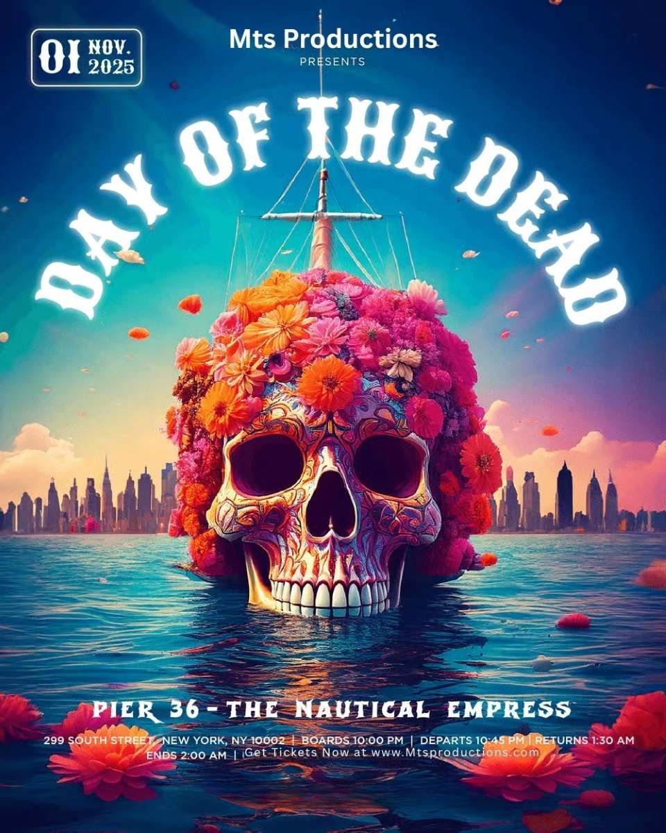 Day of the Dead Halloween Yacht Party NYC | Nautical Empress 2025