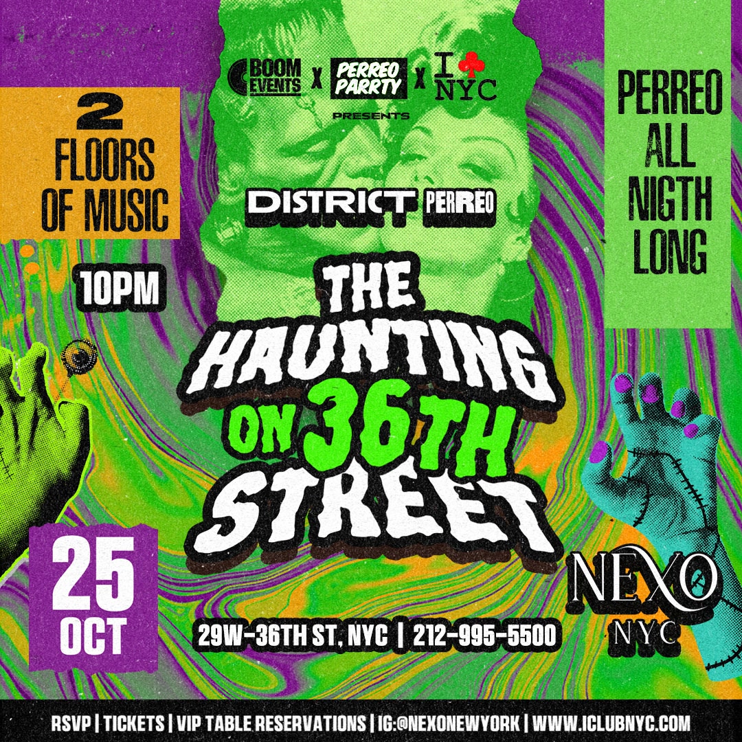 DISTRICT PERREO - The Haunting on 36th Street - HALLOWEEN - Latin Party