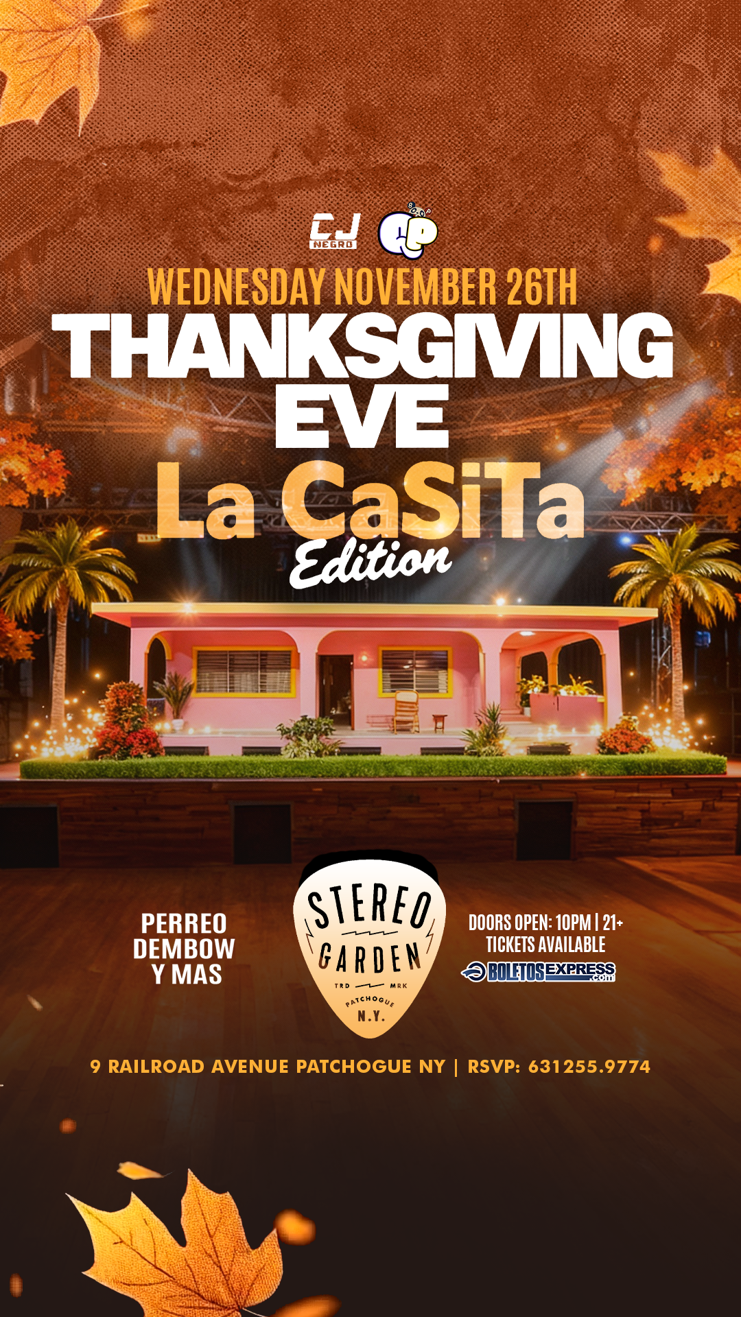 THANKSGIVING EVE La CaSiTa Edition