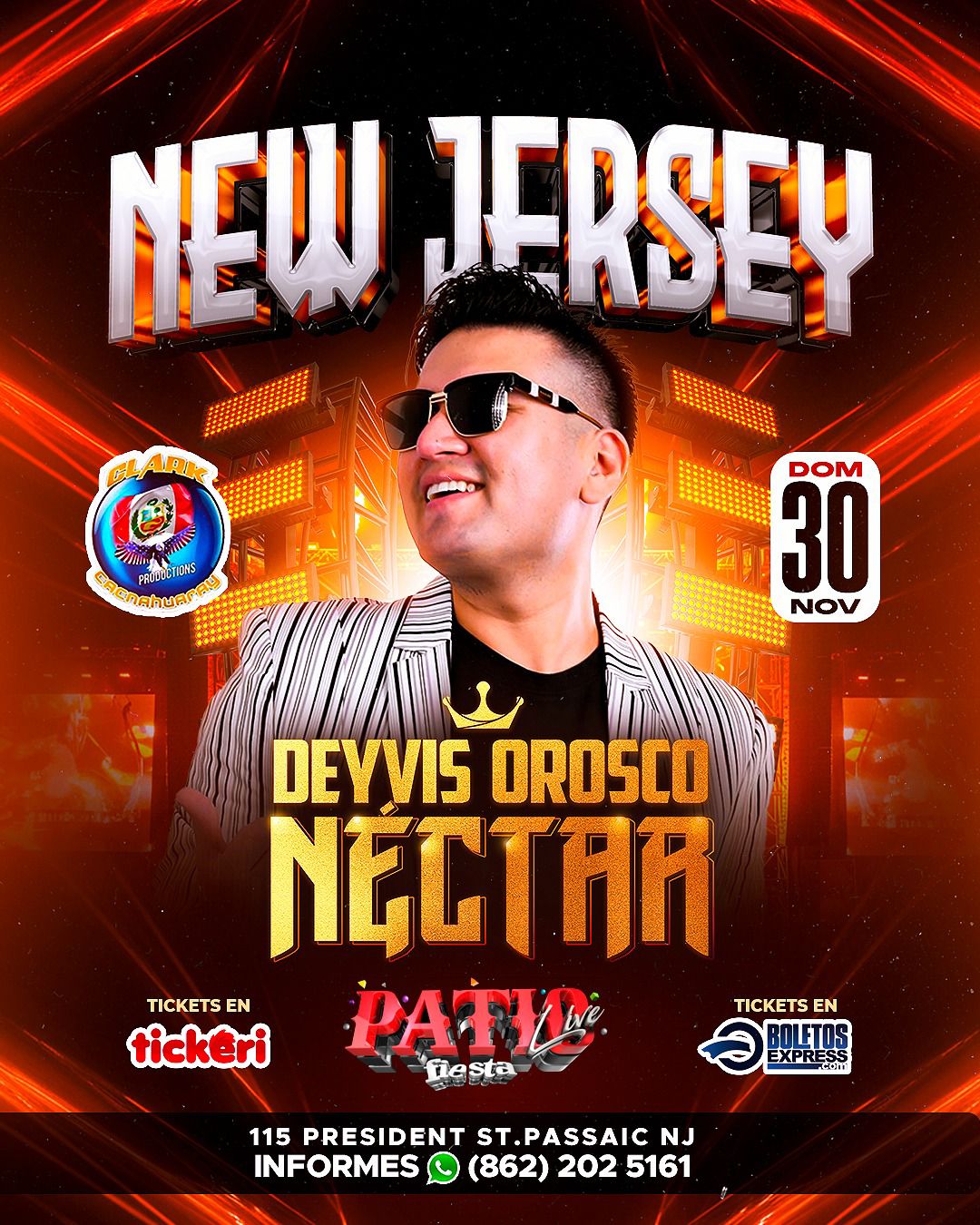 DEYVIS OROSCO Y SU GRUPO NÉCTAR EN VIVO