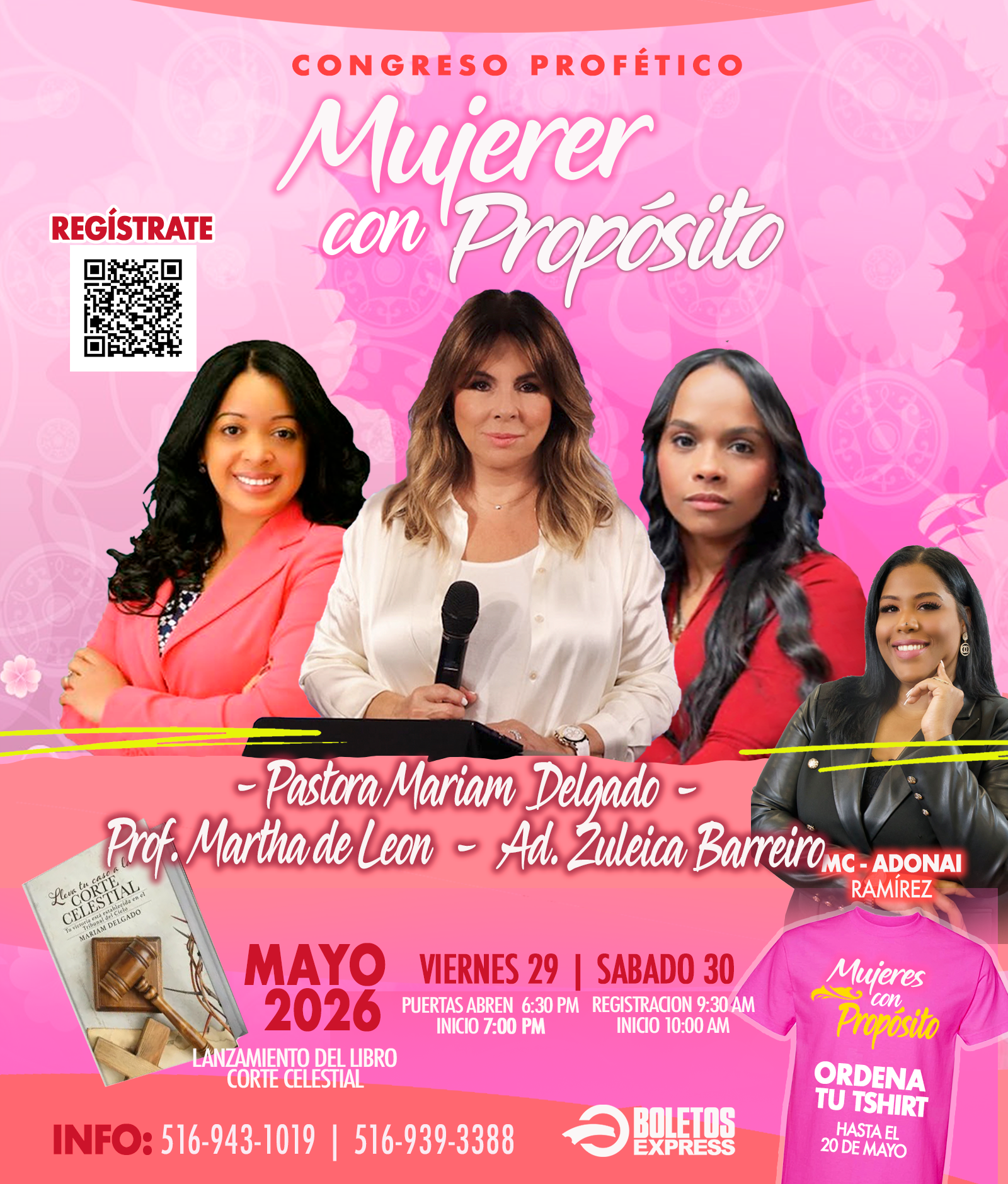 Buy tickets for Congreso Profetico - 29 y 30 MAYO - 2026 Congreso Profetico - 29 y 30 MAYO - 2026