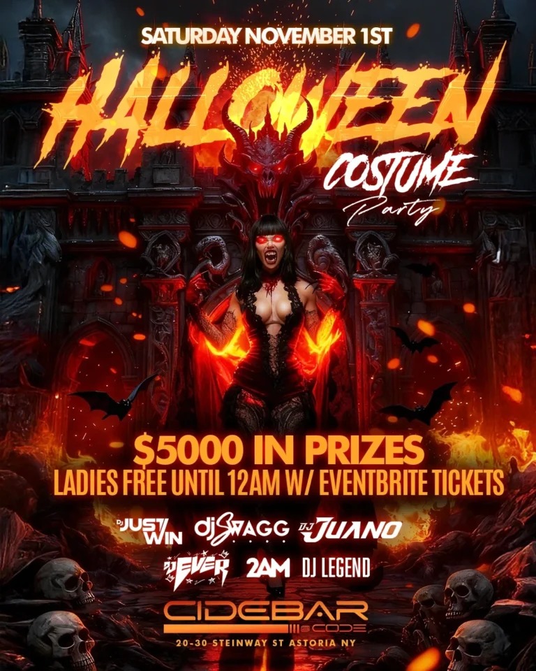 Buy tickets for Cide Bar Halloween Costume Party – Latin Night in Astoria, NY Cide Bar Halloween Costume Party – Latin Night in Astoria, NY