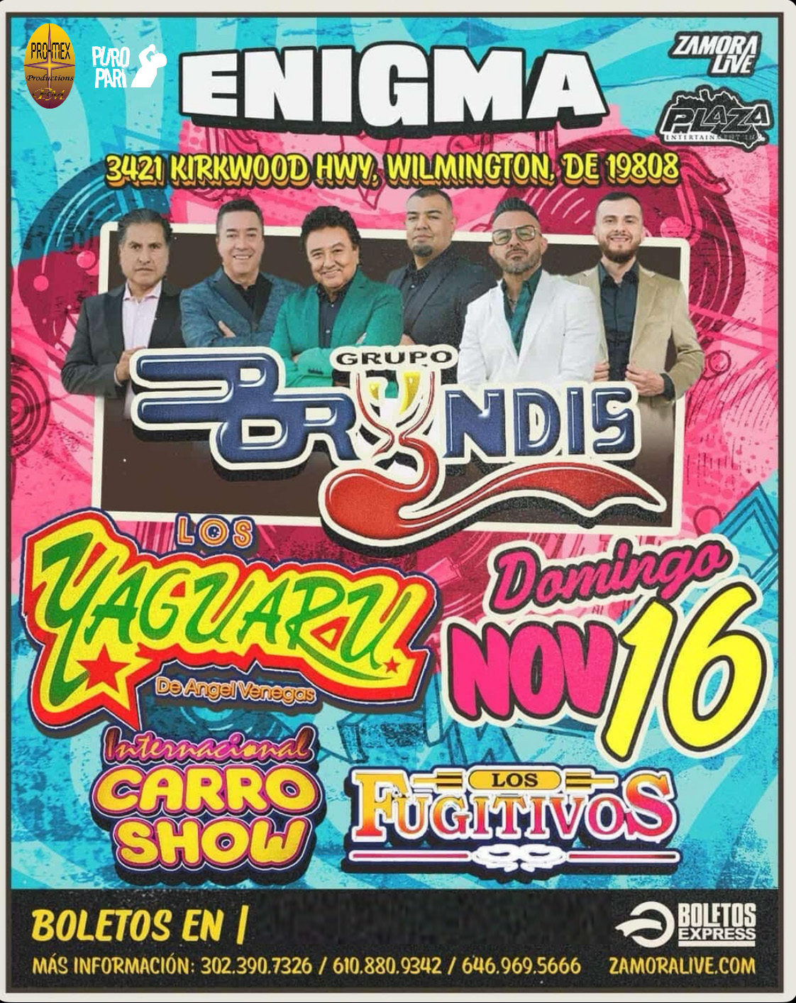 GRUPO BRYNDIS | YAGUARU & LOS FUGITIVOS