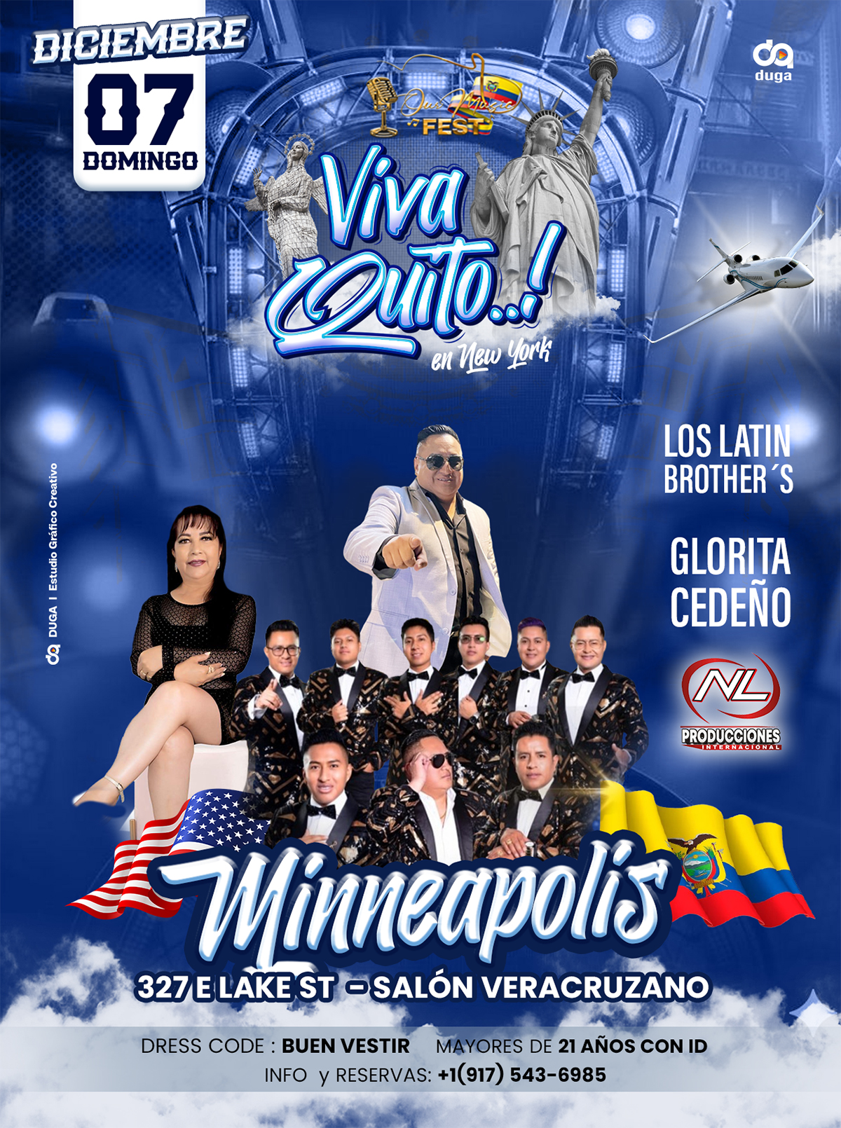 VIVA QUITO | LOS LATIN BROTHERS'S | GLORITA CEDEÑO