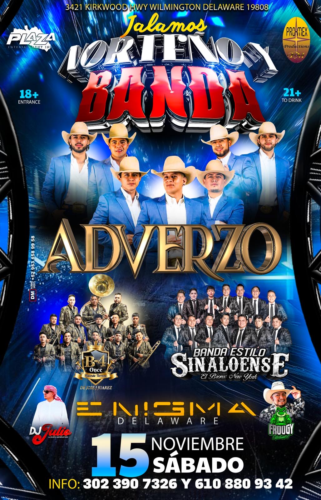 ADVERZO | B-4 ONCE & BANDA ESTILO SINALOENSE