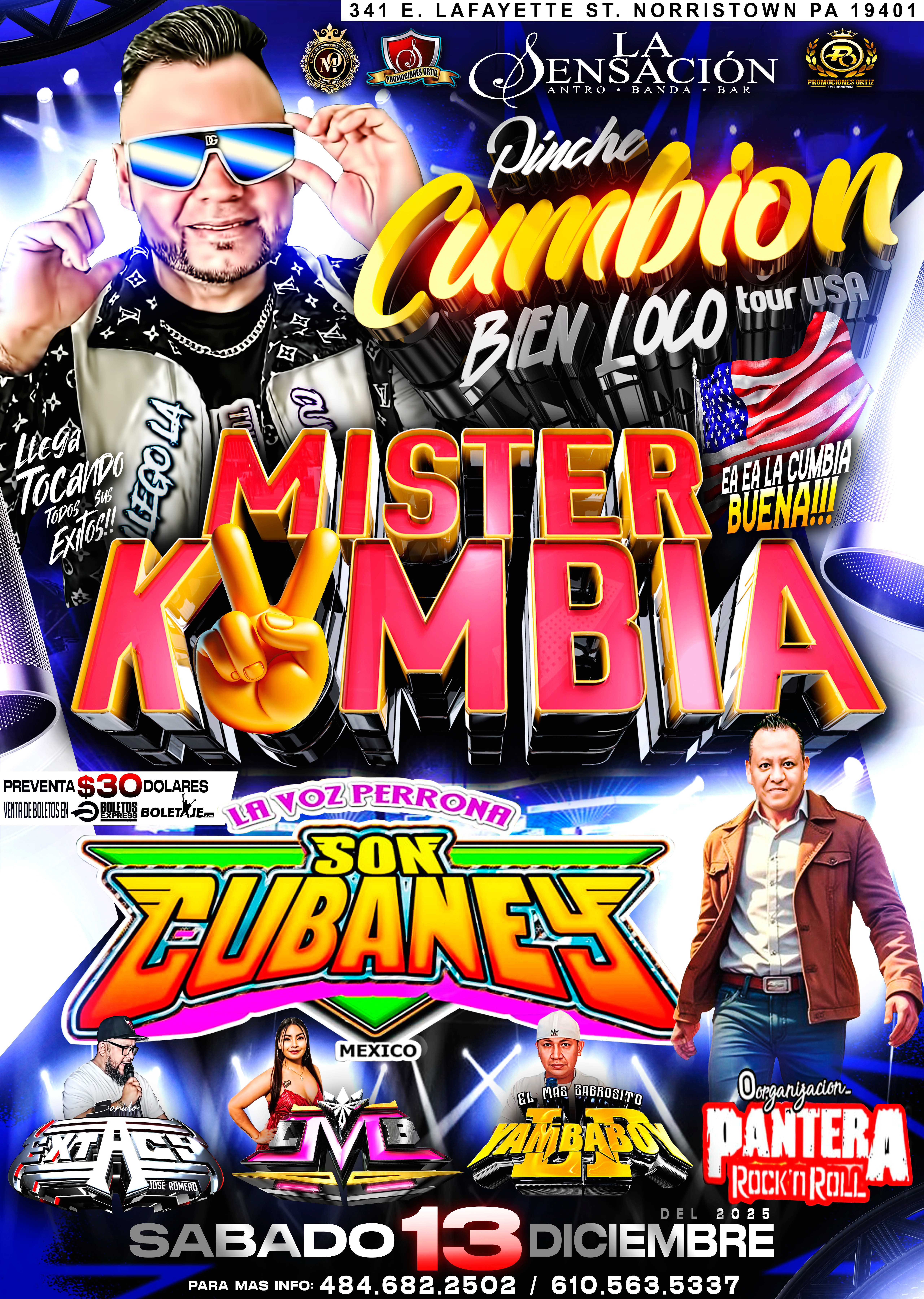 Buy tickets for MISTER KUMBIA & SON CUBANEY MISTER KUMBIA & SON CUBANEY