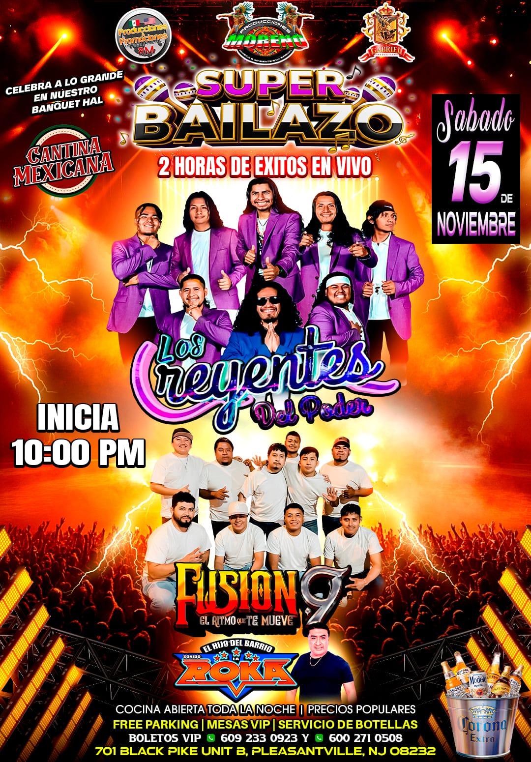 Buy tickets for LOS CREYENTES DEL PODER | FUSION  9 - EL RITMO QUE TE MUEVE LOS CREYENTES DEL PODER | FUSION  9 - EL RITMO QUE TE MUEVE