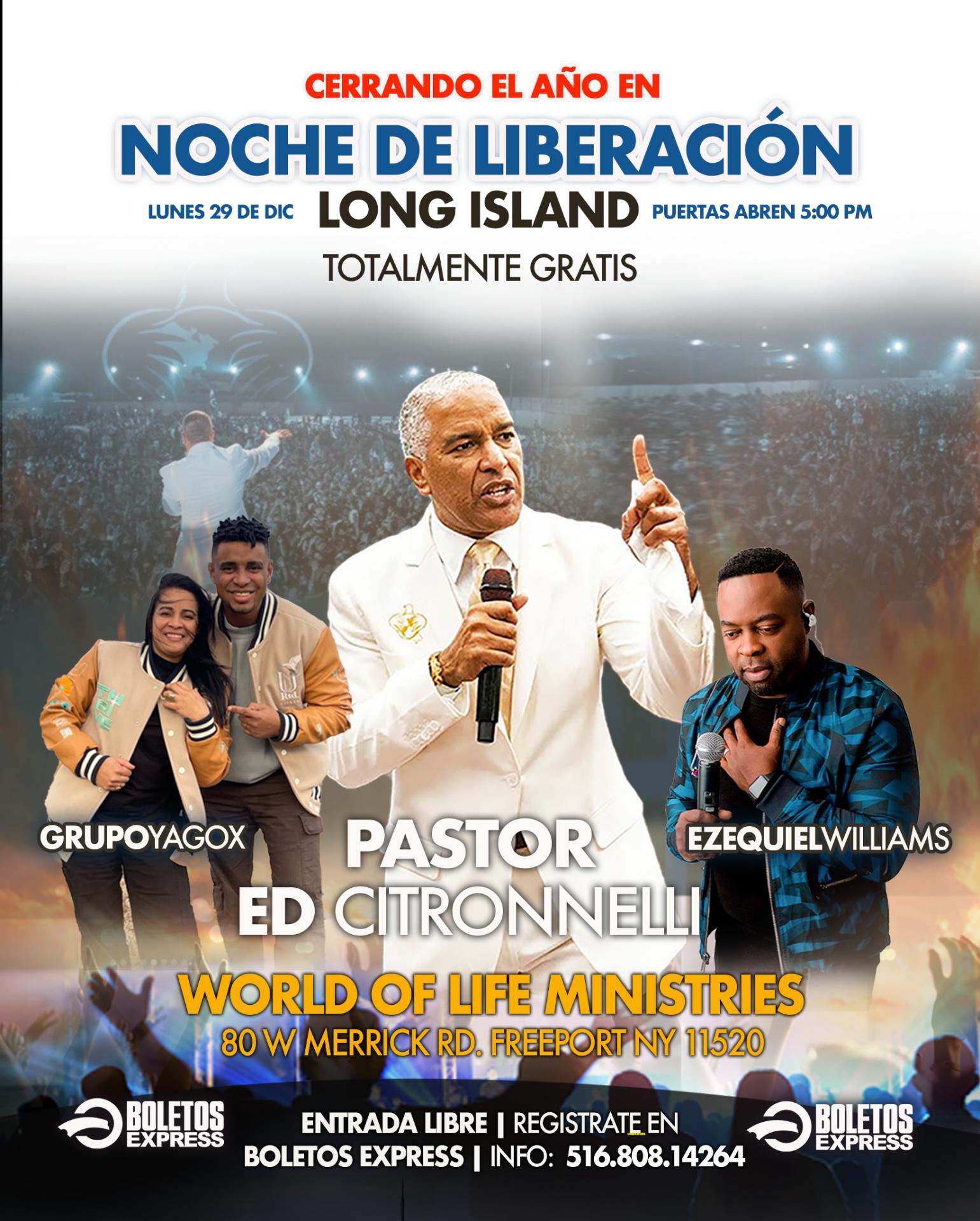 NOCHE DE LIBERACION EN LONG ISLAND