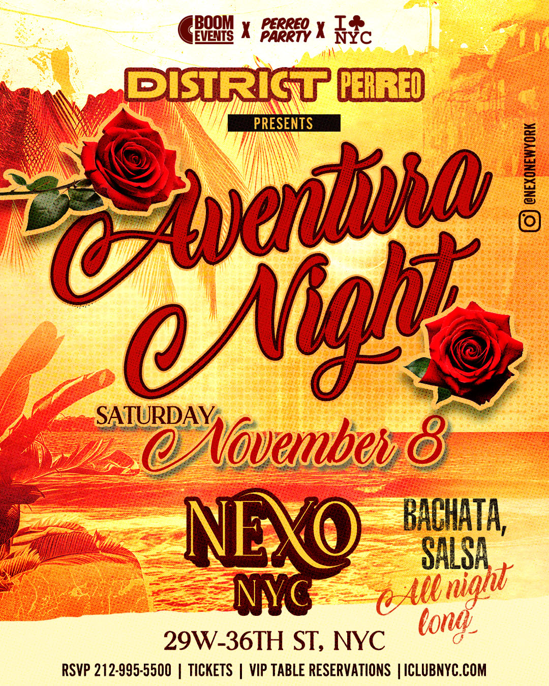Aventura Night at Nexo Midtown - Latin & Reggaeton Dance Party