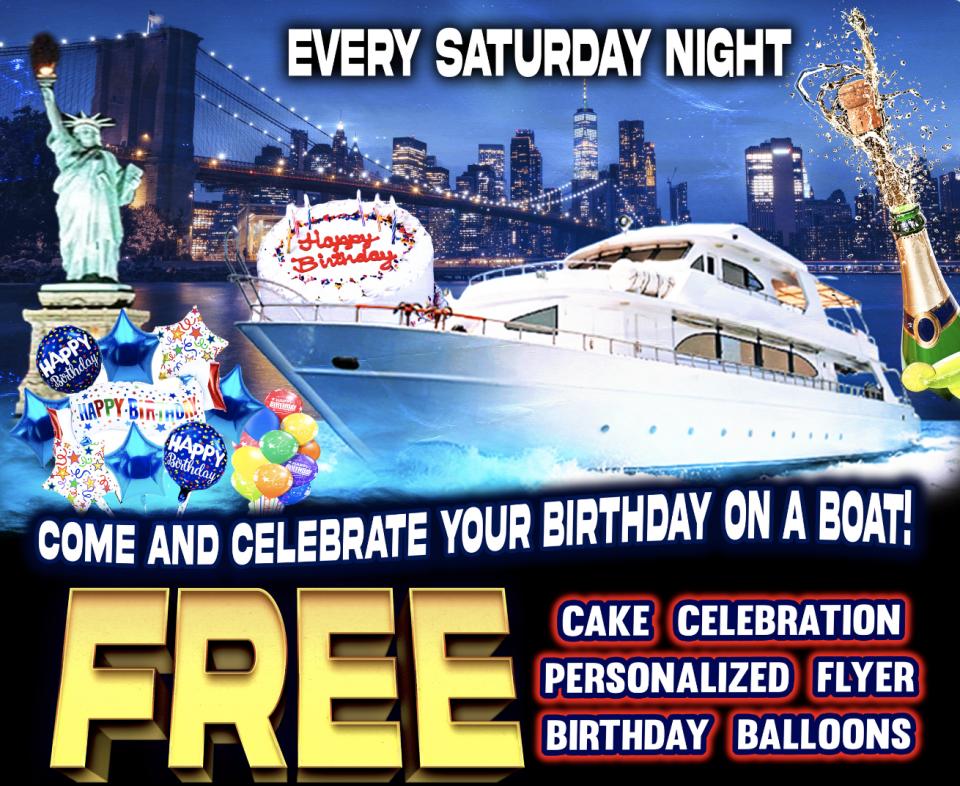 birthday boat party