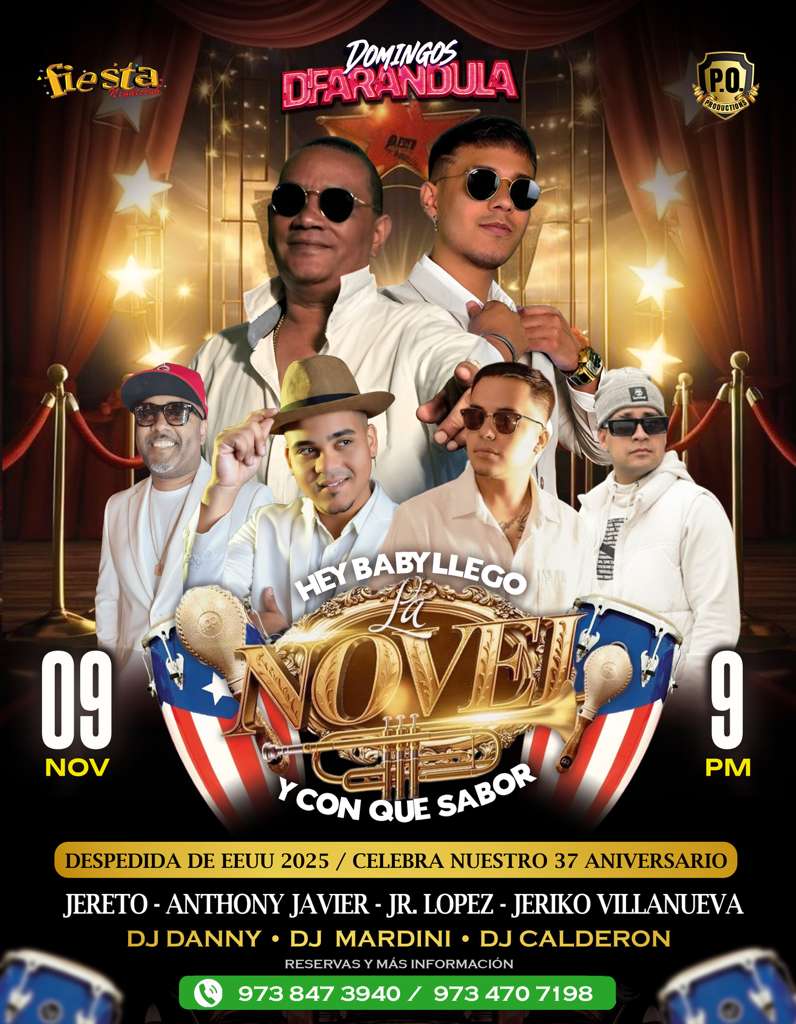 DOMINGOS DE FARANDULA PRESENTA: HEY BABY LLEGO LA NOVEL Y CON QUE SABOR