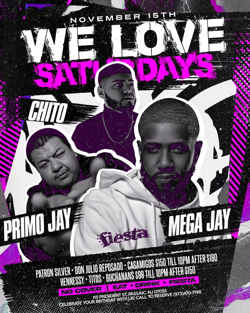 Buy tickets for DJ MEGA JAY, CHITO, PRIMO JAY, DJ MEGA JAY, CHITO, PRIMO JAY,