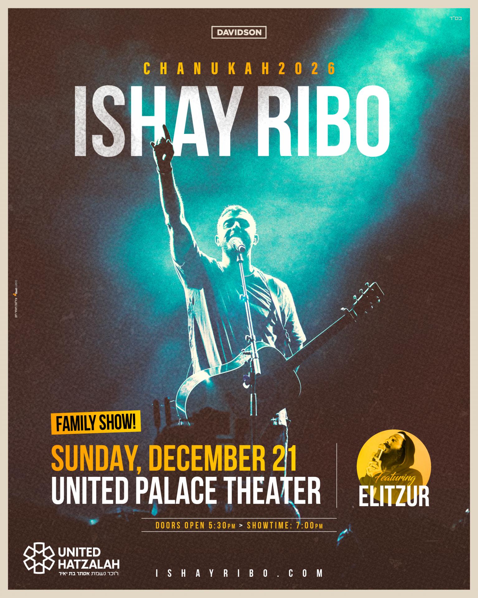 Buy tickets for ISHAY RIBO ISHAY RIBO