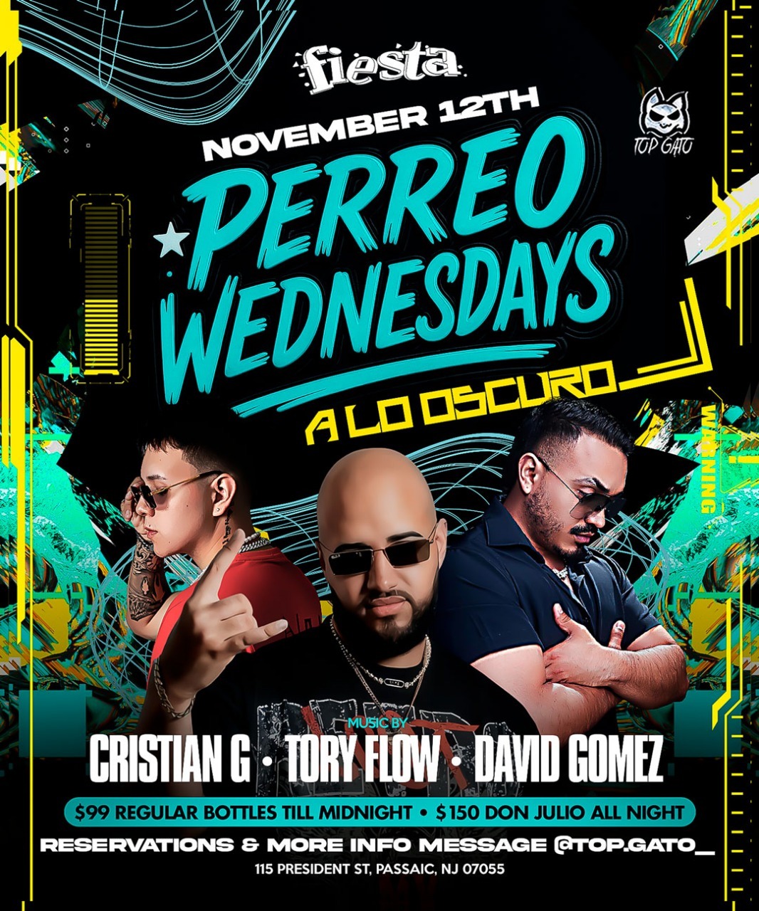 Buy tickets for CRISTIAN G. TORY FLOW, DAVID GOMEZ CRISTIAN G. TORY FLOW, DAVID GOMEZ