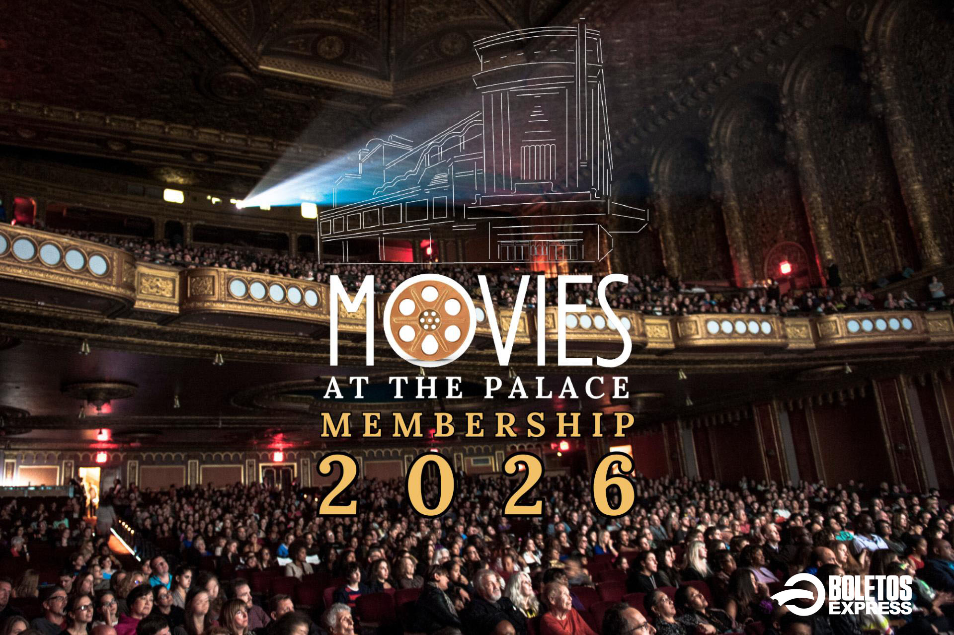 Buy tickets for MOVIES AT THE PALACE MEMBERSHIP 2026 MOVIES AT THE PALACE MEMBERSHIP 2026