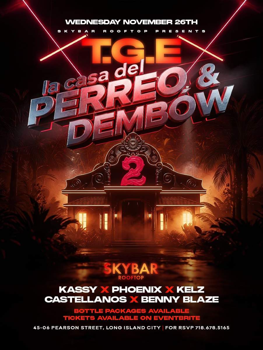 Buy tickets for Skybar Rooftop Thanksgiving Eve Long Island City’s Holiday Party Skybar Rooftop Thanksgiving Eve Long Island City’s Holiday Party