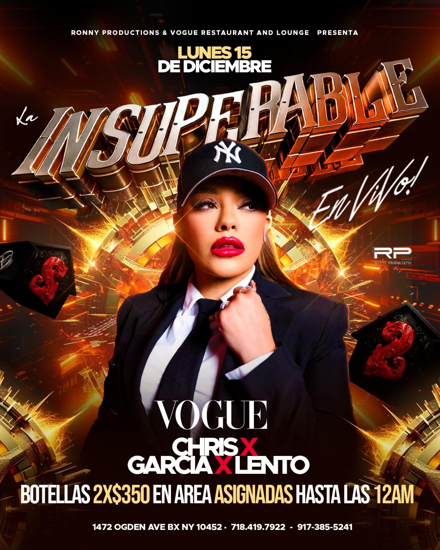 Buy tickets for LA INSUPERABLE LA INSUPERABLE