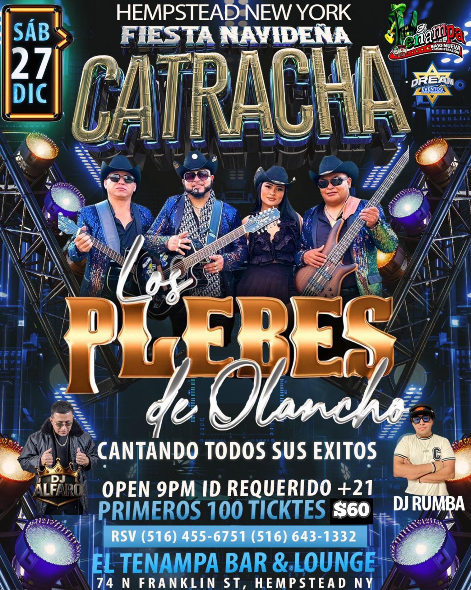 Buy tickets for Los Plebes de Olancho / Sabado 27 Dic / Hempstead Newyork Los Plebes de Olancho / Sabado 27 Dic / Hempstead Newyork