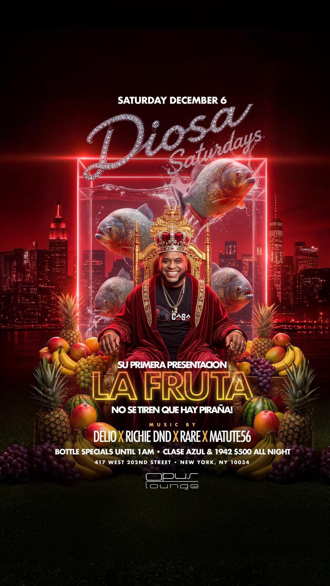 Buy tickets for LA FRUTA SU PRIMERA PRESENTACIÓN LA FRUTA SU PRIMERA PRESENTACIÓN