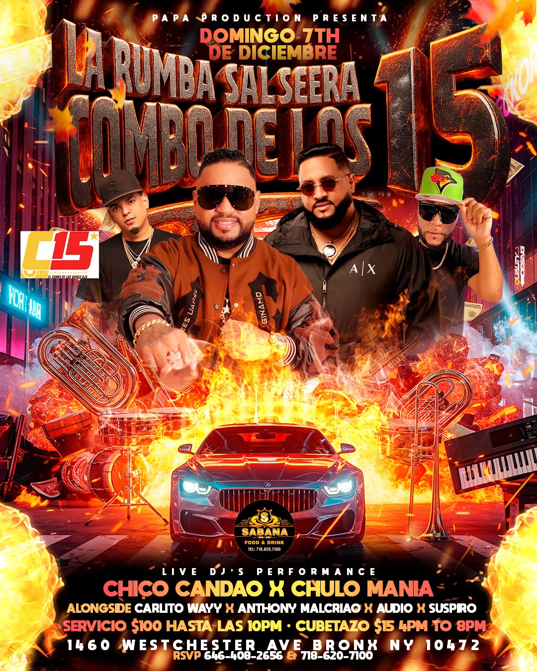 LA RUMBA SALSERA COMBO DE LOS 15