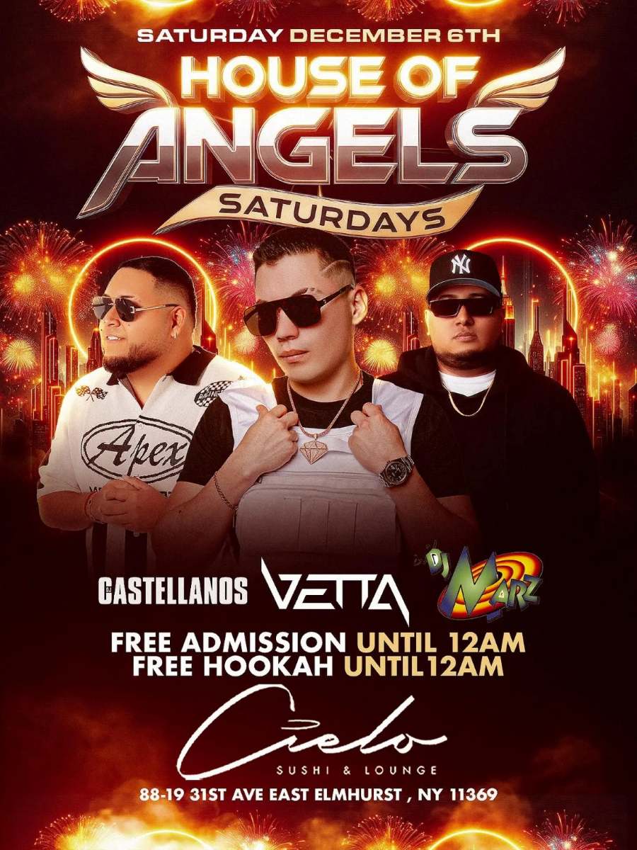 Buy tickets for House of Angels Saturdays – Saturday, Dec 6th at Cielo Lounge House of Angels Saturdays – Saturday, Dec 6th at Cielo Lounge