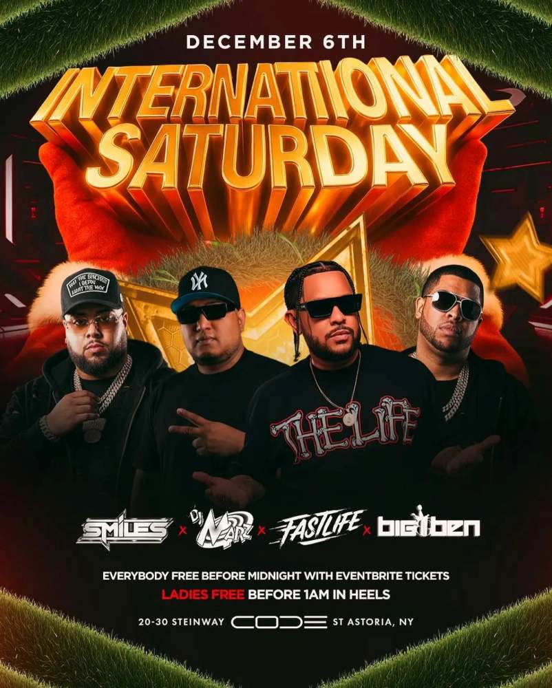 CODE Astoria Saturdays International Saturdays in Astoria Queens