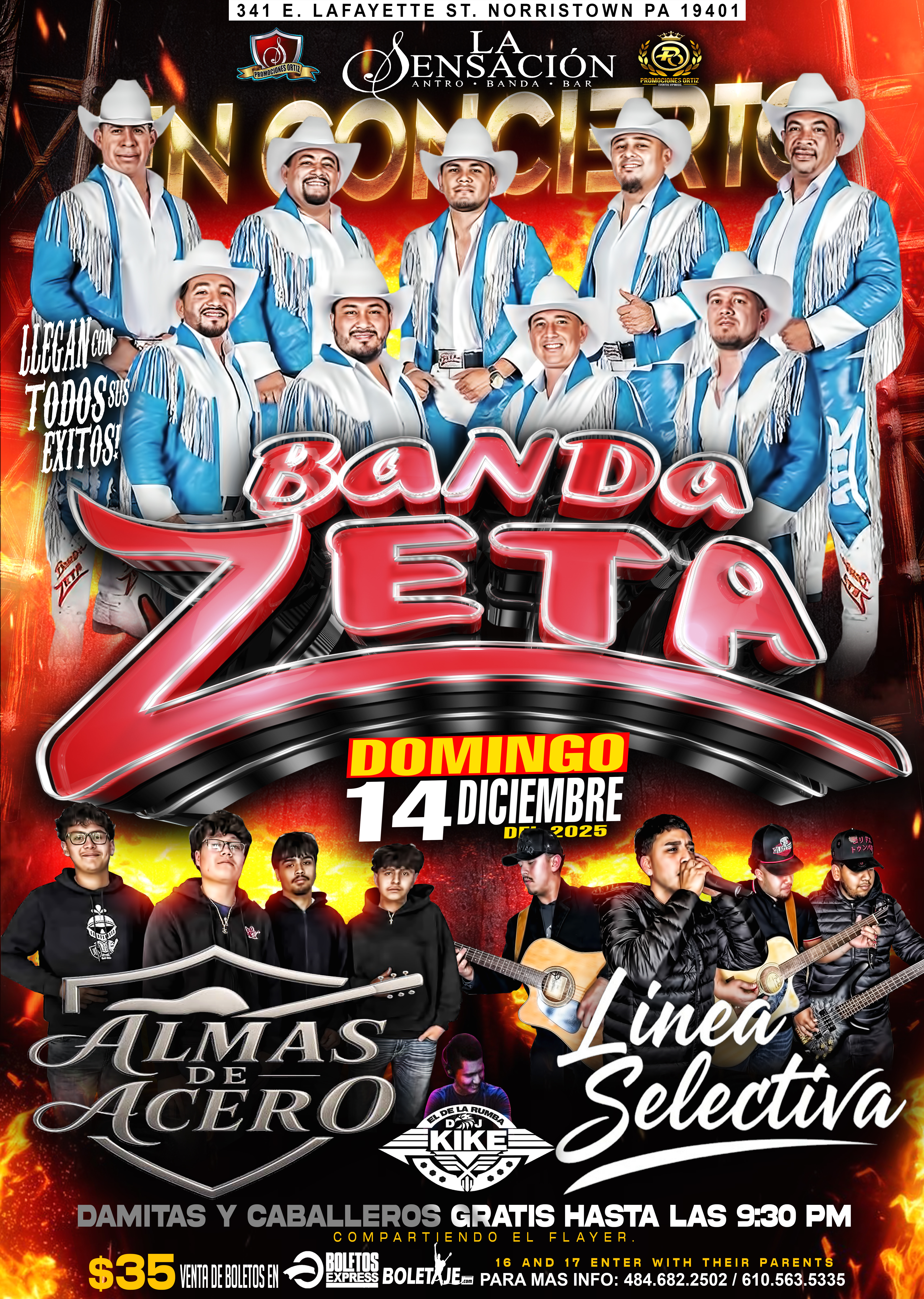 Buy tickets for BANDA ZETA BANDA ZETA