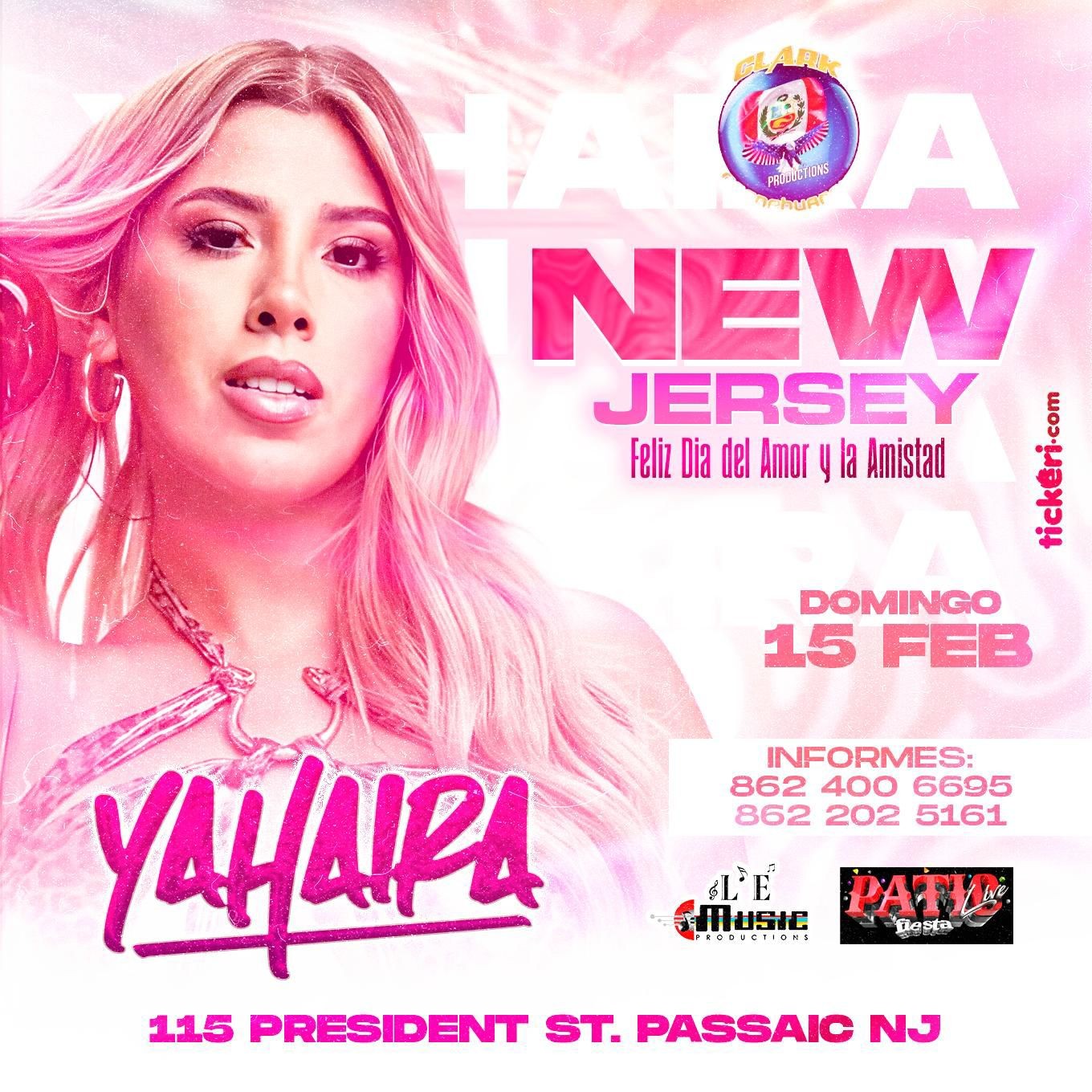 Buy tickets for YAHAIRA EN NEW JERSEY YAHAIRA EN NEW JERSEY