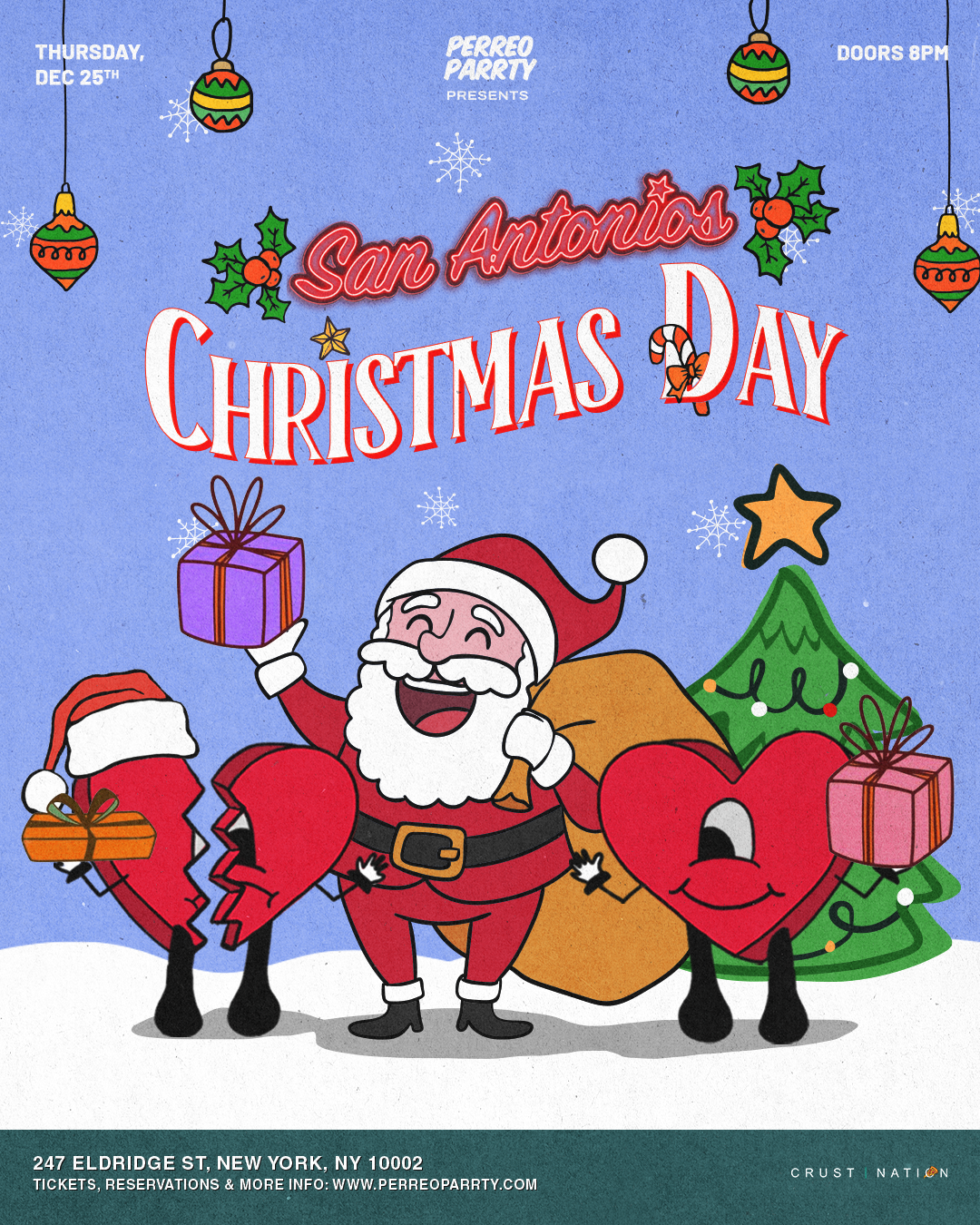 Reggaeton on Houston 18+ - Christmas Day Party Reggaeton NYC LES