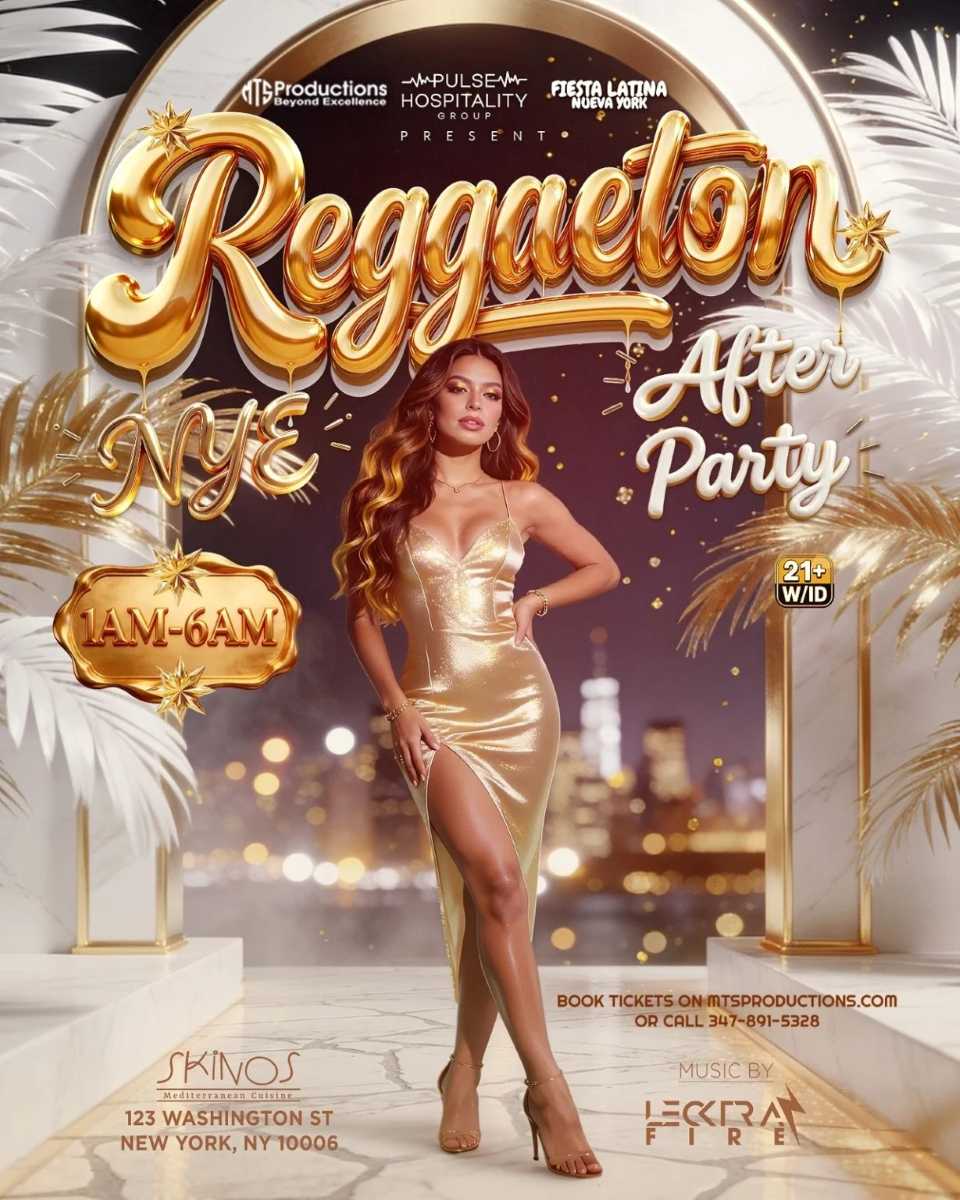 Skinos NYC New Year’s Eve Reggaeton After Party 2026 | NYE Tickets
