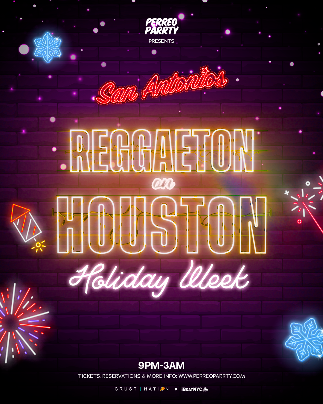 Reggaeton on Houston - Holiday Week Party NYC