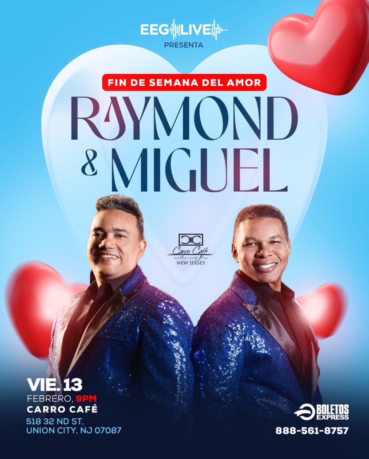 Buy tickets for Raynond & Miguel “ Los Reyes Del Humor” Raynond & Miguel “ Los Reyes Del Humor”