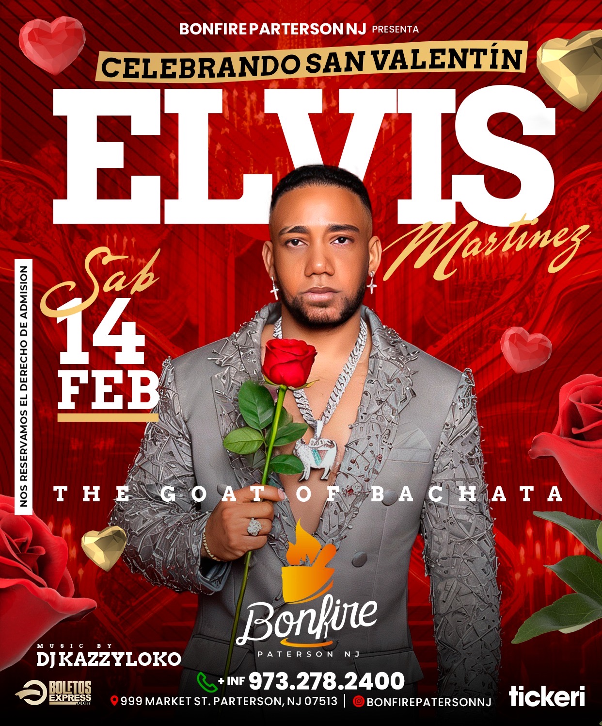 Buy tickets for Elvis Martinez Elvis Martinez