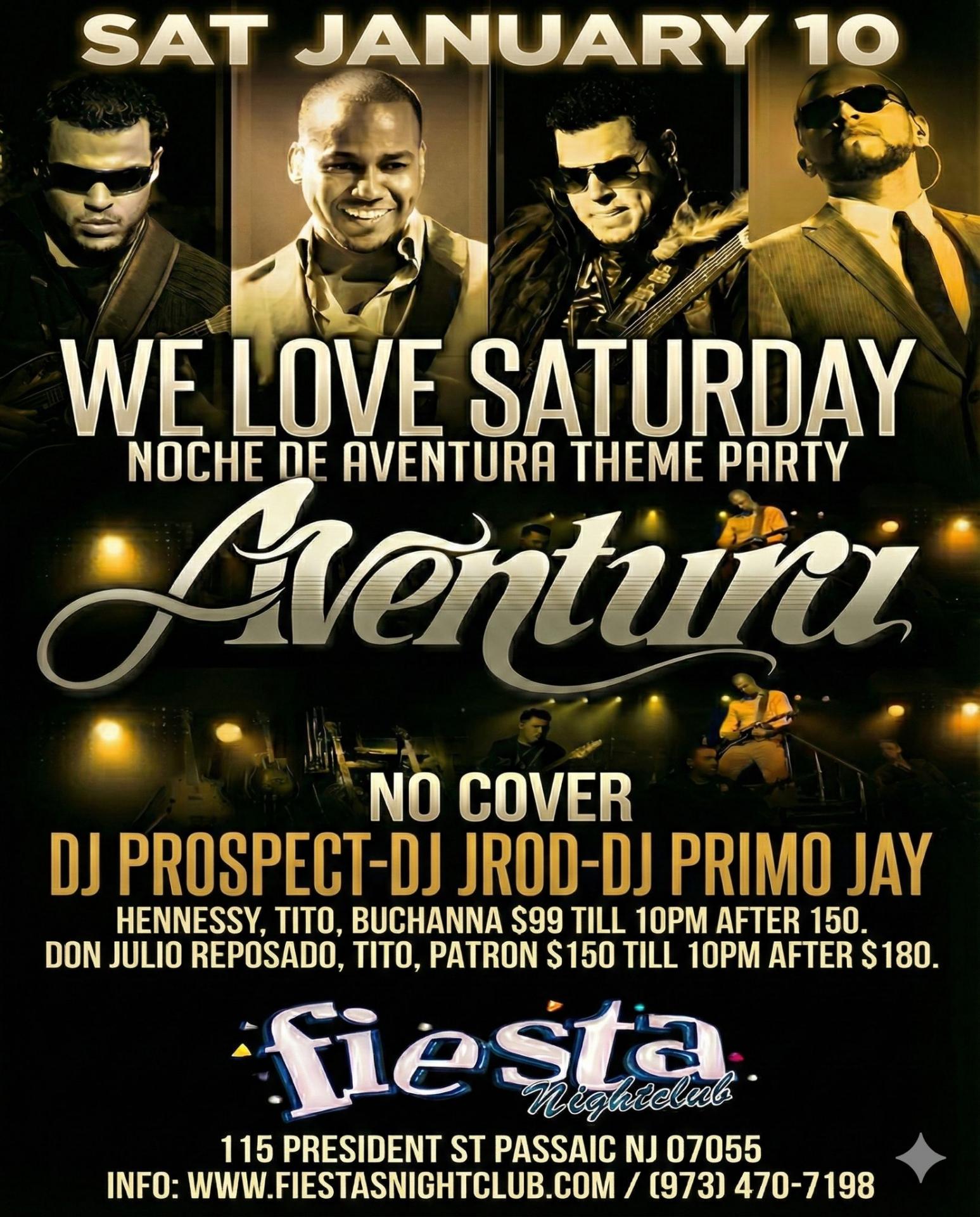 Buy tickets for NOCHE DE AVENTURA THEME PARTY - BAILANDO Y TOCANDO TODOS SUS EXITOS NOCHE DE AVENTURA THEME PARTY - BAILANDO Y TOCANDO TODOS SUS EXITOS