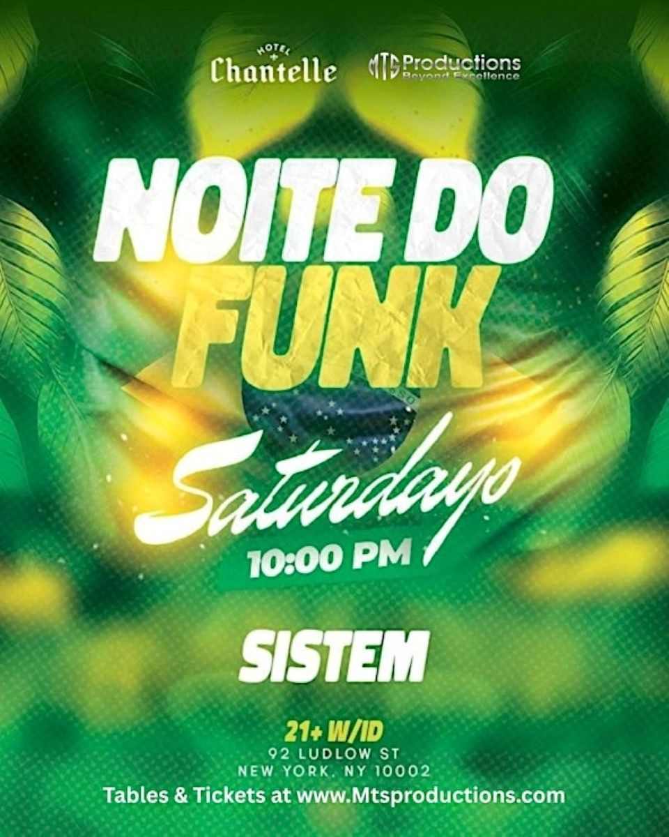 Noite do Funk NYC – Brazilian Funk Party in the Lower East Side