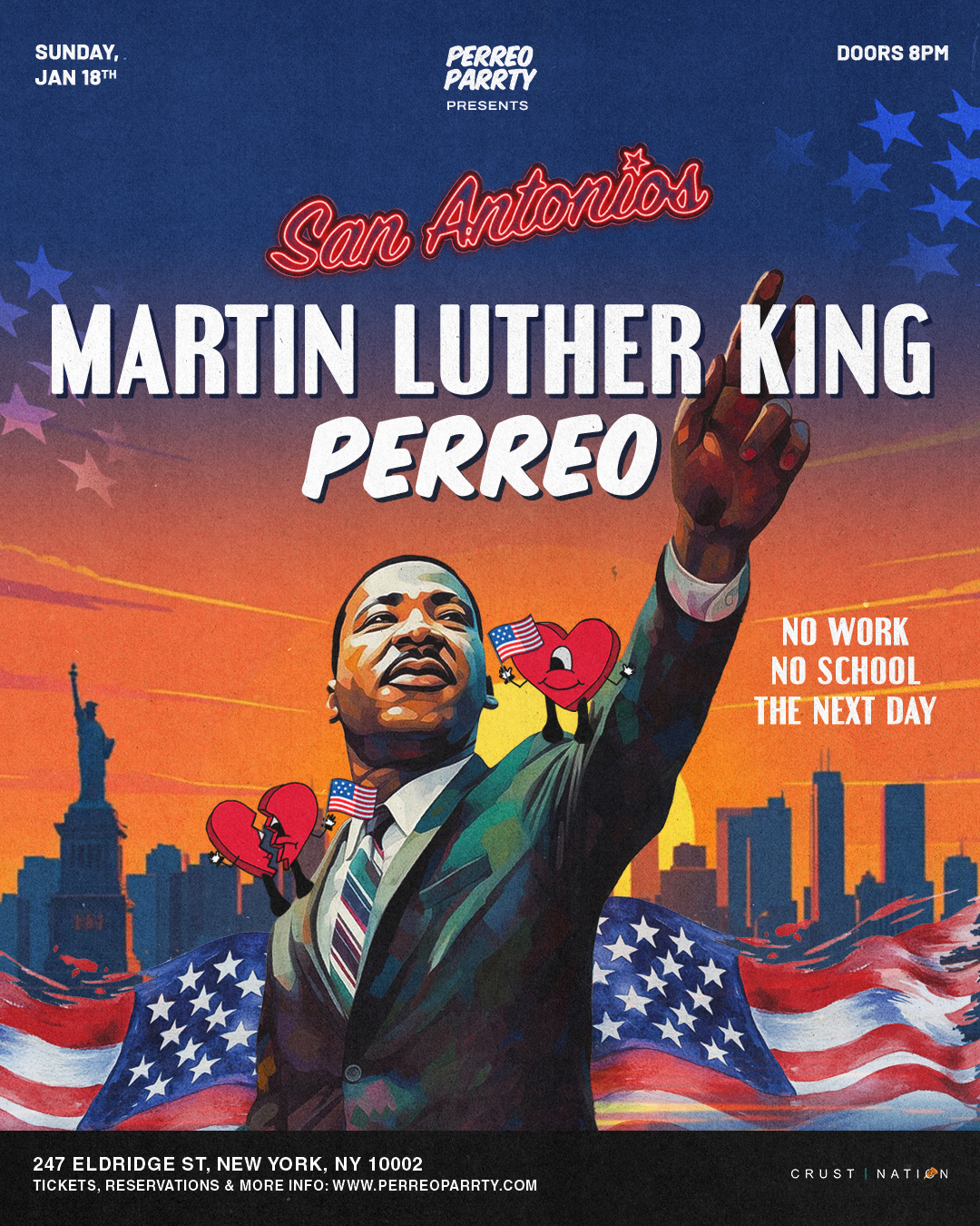 Reggaeton on Houston 18+ - Martin Luther King Perreo Parrty NYC LES