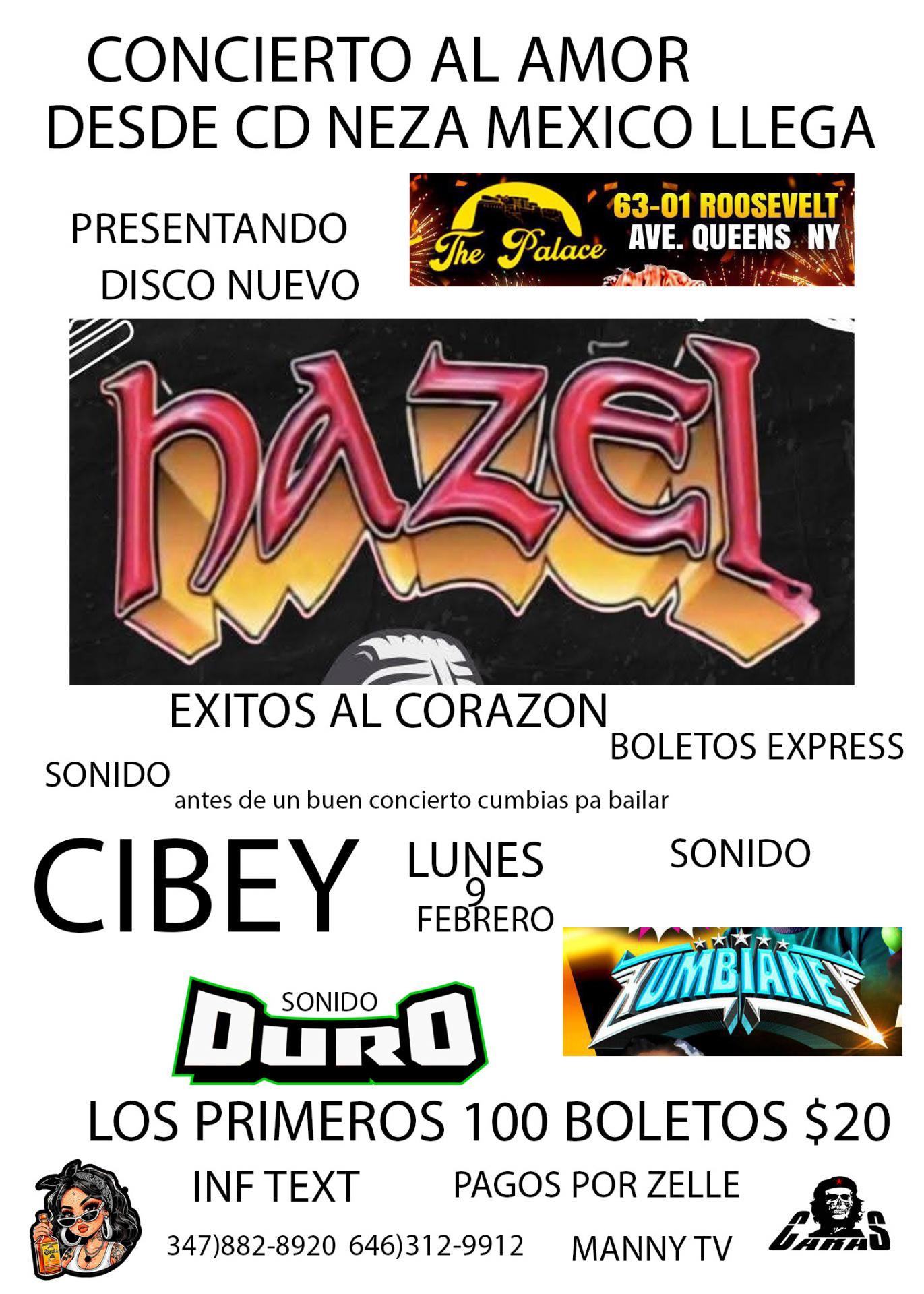 Buy tickets for PRESENTANDO NUEVO DISCO <BR>HAZEL PRESENTANDO NUEVO DISCO <BR>HAZEL