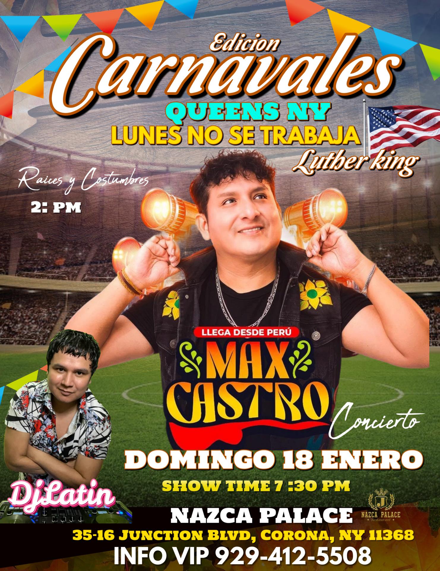 Buy tickets for MAX CASTRO NY MAX CASTRO NY