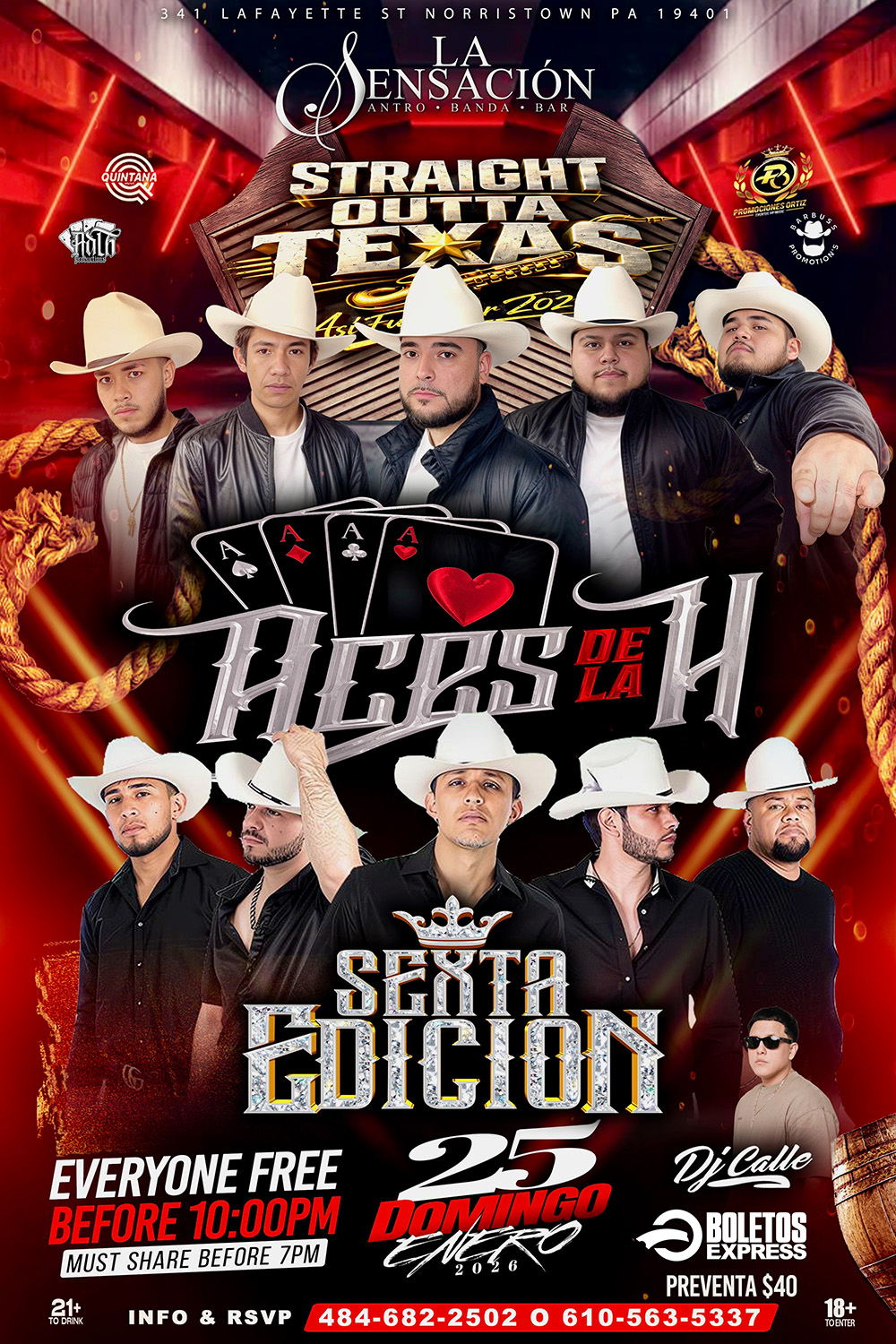 Buy tickets for ACES DE LA H | SEXTA EDICION ACES DE LA H | SEXTA EDICION