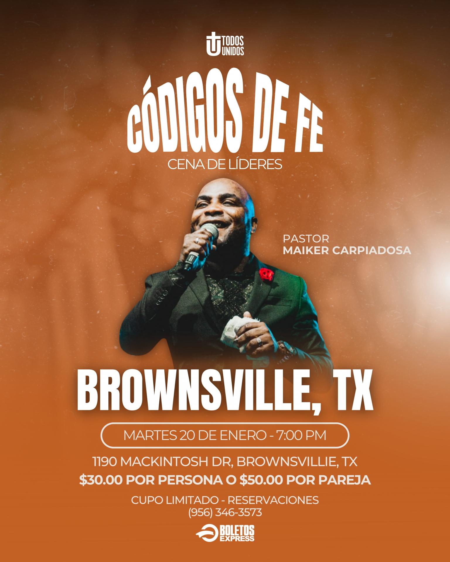 Buy tickets for Todos Unidos | Códigos de Fe Todos Unidos | Códigos de Fe