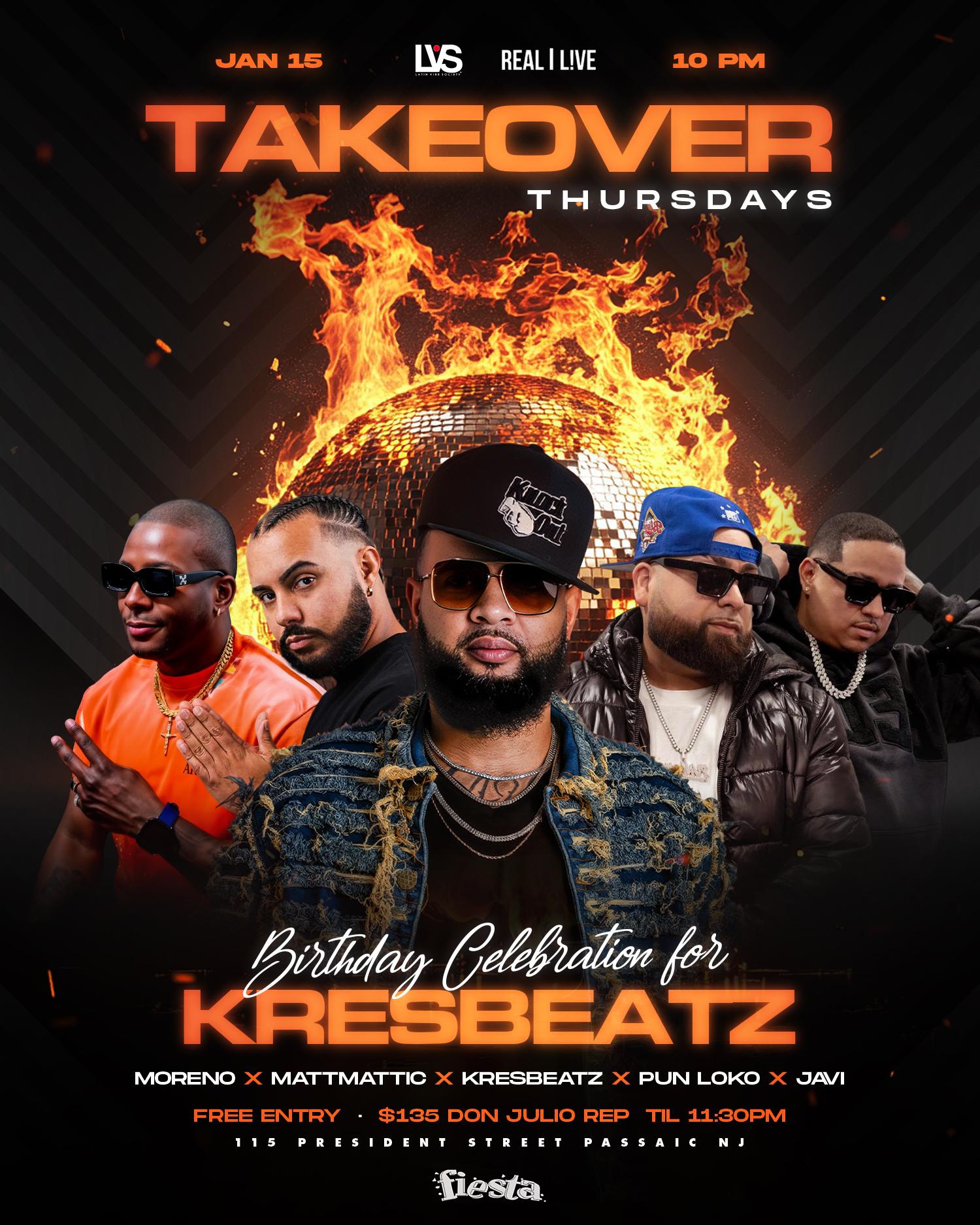 TAKEOVER THURSDAY - BIRTHDAY CELEBRATION  FOR KRESBEATZ