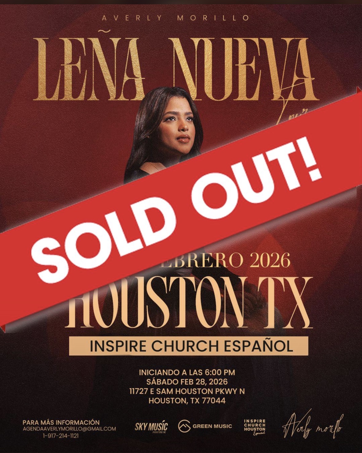 Buy tickets for AVERLY MORILLO AVERLY MORILLO