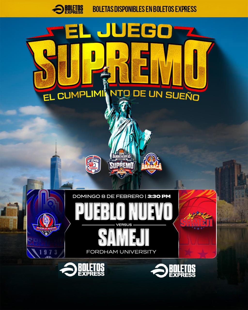 Buy tickets for EL JUEGO SUPREMO | EL CUMPLIMIENTO DE UN SUEÑO EL JUEGO SUPREMO | EL CUMPLIMIENTO DE UN SUEÑO